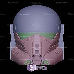 Cosplay STL Files Imperial Armored Commando Helmet