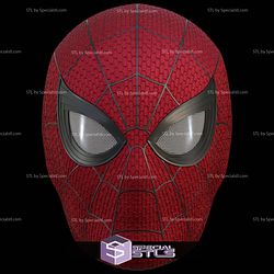 Cosplay STL Files SpiderMan Brand New Day Textured Helmet