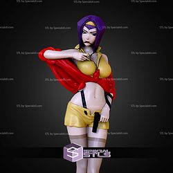Cowboy Bebop Faye Valentine Diorama STL Files