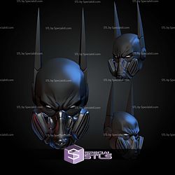 Custom Head Collection Absolute Batman STL Files