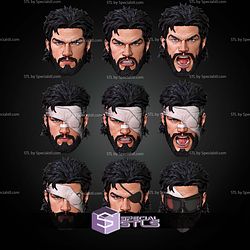 Custom Head Collection Punisher Marco Checchetto STL Files