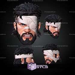 Custom Head Collection Punisher Marco Checchetto STL Files