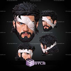 Custom Head Collection Punisher Marco Checchetto STL Files