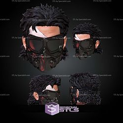 Custom Head Collection Punisher Marco Checchetto STL Files