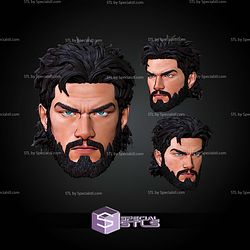 Custom Head Collection Punisher Marco Checchetto STL Files