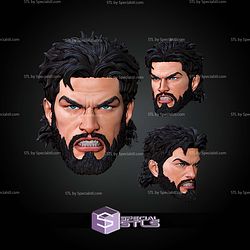 Custom Head Collection Punisher Marco Checchetto STL Files
