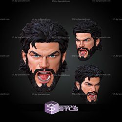 Custom Head Collection Punisher Marco Checchetto STL Files