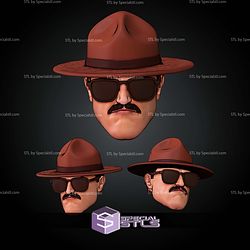 Custom Head Collection Sgt Slaughter GIJOE STL Files
