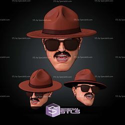 Custom Head Collection Sgt Slaughter GIJOE STL Files