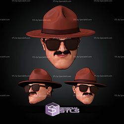 Custom Head Collection Sgt Slaughter GIJOE STL Files