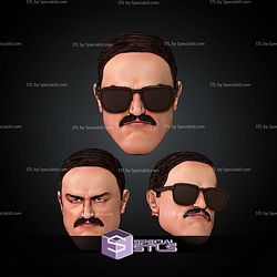 Custom Head Collection Sgt Slaughter GIJOE STL Files