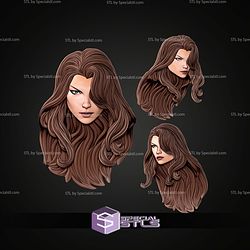 Custom Head Collection Thalia Al Ghul STL Files