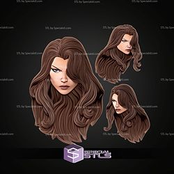 Custom Head Collection Thalia Al Ghul STL Files