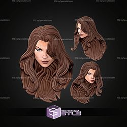 Custom Head Collection Thalia Al Ghul STL Files