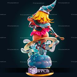 Dark Magician Girl Curvy STL Files