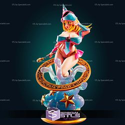 Dark Magician Girl Curvy STL Files