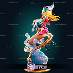 Dark Magician Girl Curvy STL Files