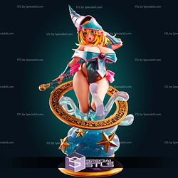 Dark Magician Girl Curvy STL Files