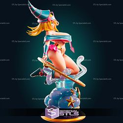 Dark Magician Girl Curvy STL Files