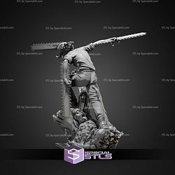 Denji Diorama 210mm STL Files