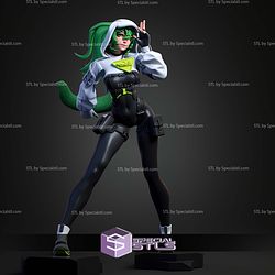 Fluorite From Arknights Endfield 1 8 STL Files