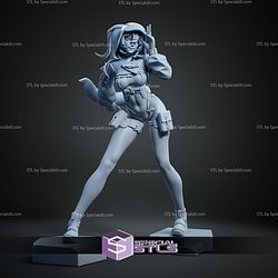 Fluorite From Arknights Endfield 1 8 STL Files
