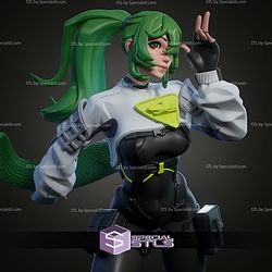 Fluorite From Arknights Endfield 1 8 STL Files