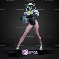 Fluorite From Arknights Endfield 1 8 STL Files