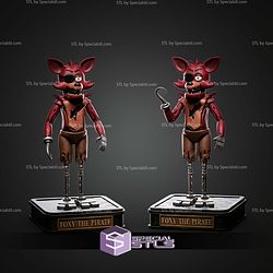 Foxy The Pirate 190mm STL Files