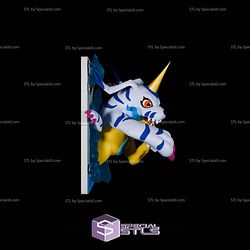 Gabumon Card 256 Build Plate STL Files