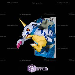 Gabumon Card 256 Build Plate STL Files