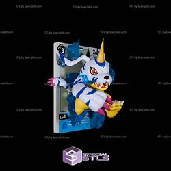 Gabumon Card 256 Build Plate STL Files