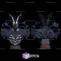 Garou One Punch Man Bust STL Files