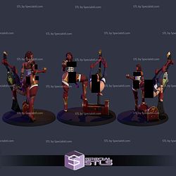 Glamorous Diorama Pirate Trapped STL Files