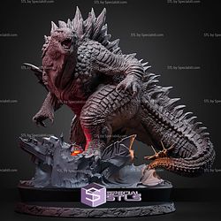 Godzilla Epic Diorama 260mm STL Files