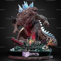 Godzilla Epic Diorama 260mm STL Files