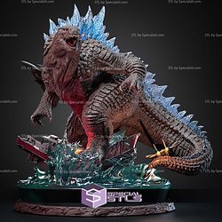 Godzilla Epic Diorama 260mm STL Files