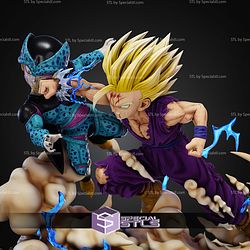 Gohan Vs Cell Jr Blood Battle STL Files