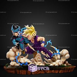 Gohan Vs Cell Jr Blood Battle STL Files