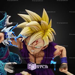 Gohan Vs Cell Jr Blood Battle STL Files