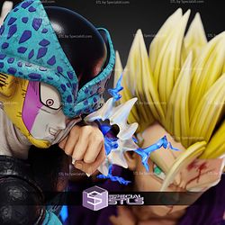 Gohan Vs Cell Jr Blood Battle STL Files
