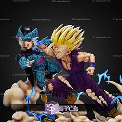 Gohan Vs Cell Jr Blood Battle STL Files