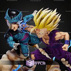 Gohan Vs Cell Jr Blood Battle STL Files