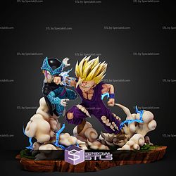 Gohan Vs Cell Jr Blood Battle STL Files