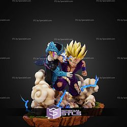 Gohan Vs Cell Jr Blood Battle STL Files