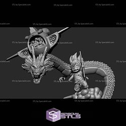 Goku Kid And Dragon STL Files