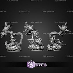 Goku Kid And Dragon STL Files
