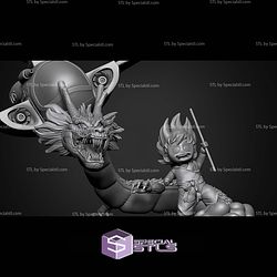 Goku Kid And Dragon STL Files