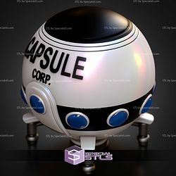 Goku Spaceship Namek Capsule STL Files