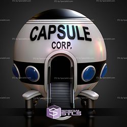 Goku Spaceship Namek Capsule STL Files
